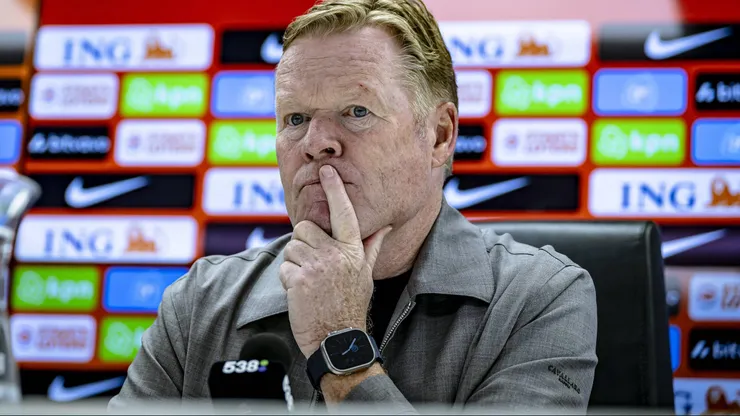 Ronald Koeman criticou a arbitragem. Foto: Stefan Koops/IMAGO/DeFodi Images