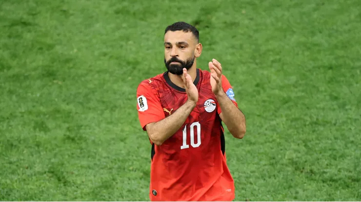 Mohamed Salah na Seleção do Egito pela Copa do Mundo 2026