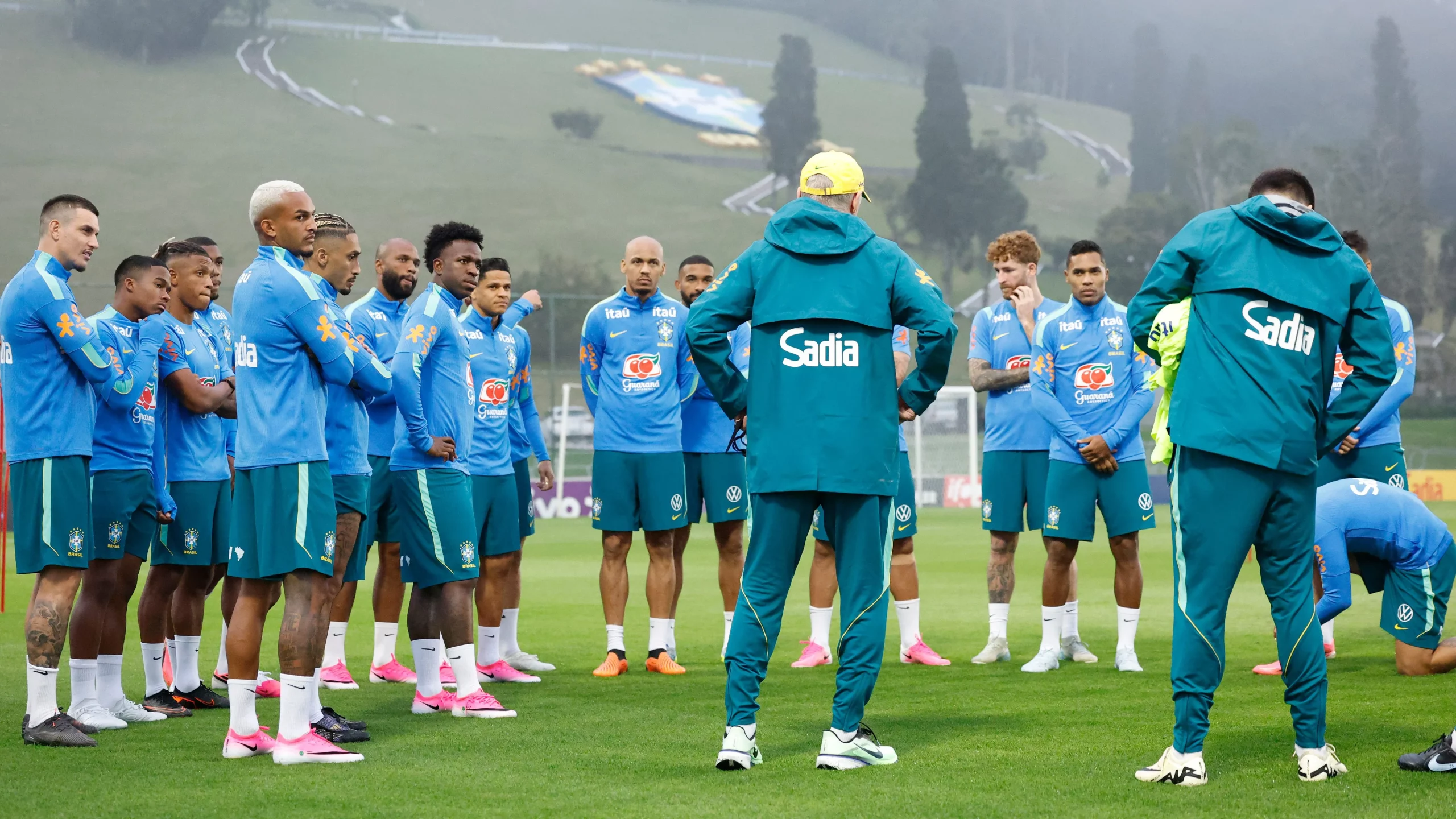 Treino da Seleção Brasileira. Foto: Rafael Ribeiro/CBF