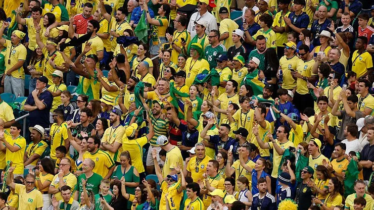 Torcida da Seleção. Foto: Michael Reaves/Getty Images