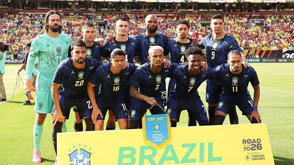 Time do Brasil. Foto: Kirk Irwin/Getty Images