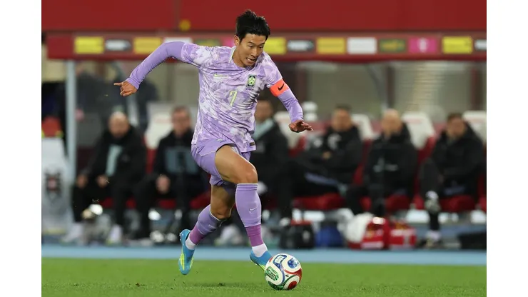Son Heung-min, da Coréia do Sul | Crédito: Franz Wolfgang Rainer / Alamy Stock Photo
