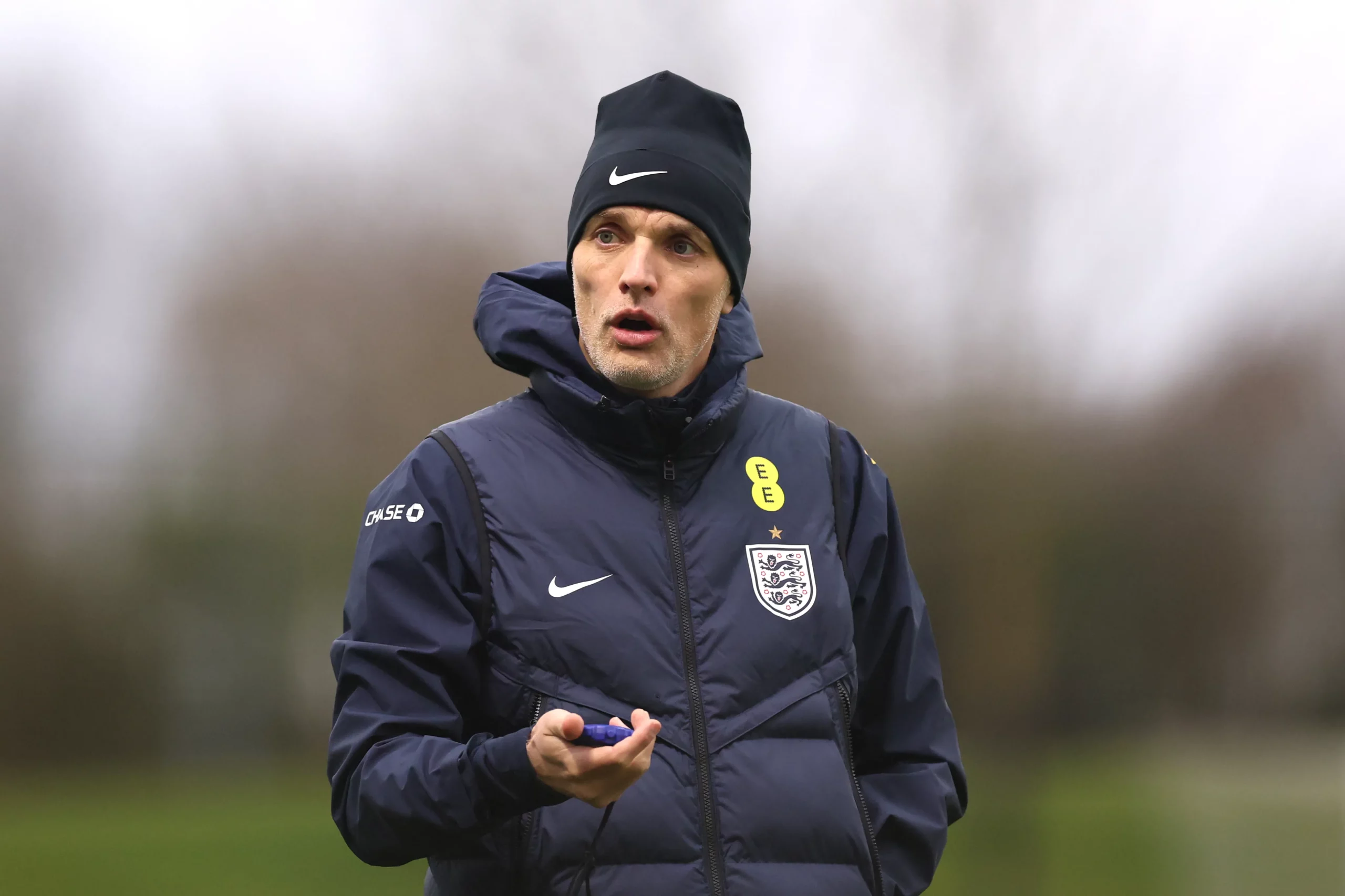 Thomas Tuchel durante treino da Inglaterra. Photo by Carl Recine/Getty Images