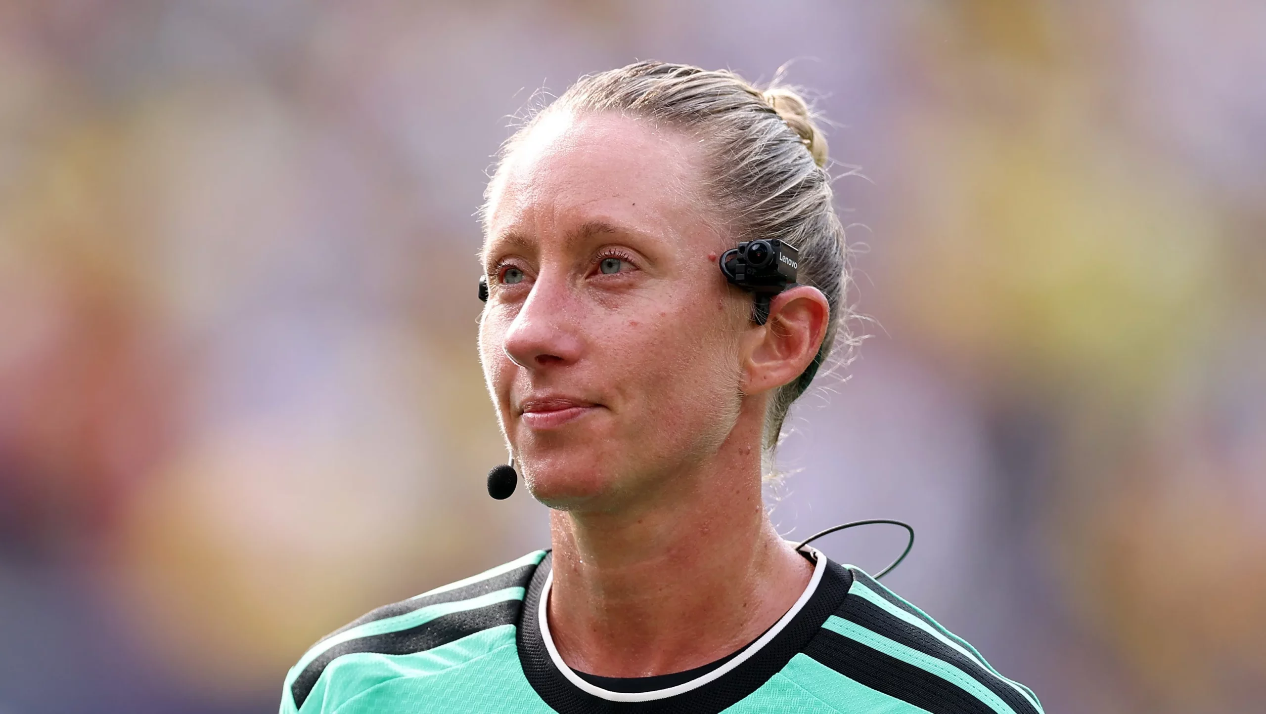 Foto: Justin Setterfield/Getty Images – Árbitra teve arbitragem questionada em Equador x Alemanha.