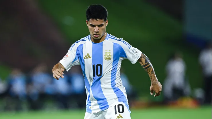 Uriel Ojeda, meia-atacante argentino do San Lorenzo