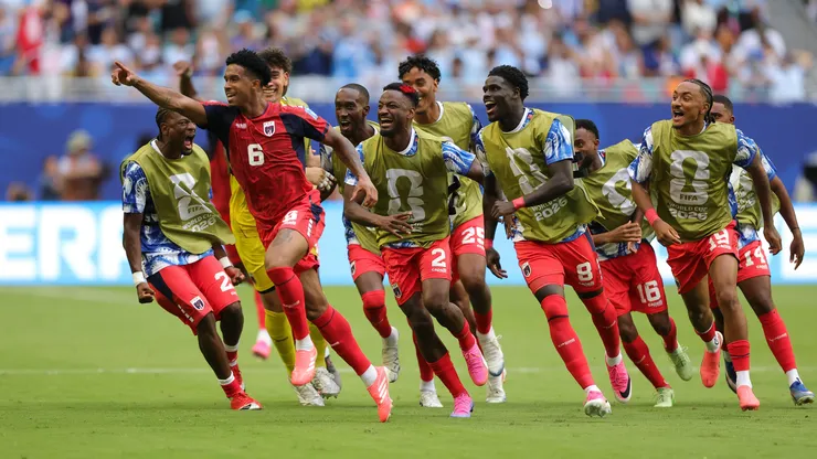 O 1° gol de Cabo Verde na Copa do Mundo. Photo by Alex Slitz/Getty Images