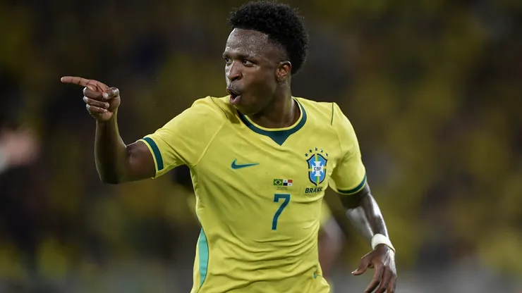Vini Jr. é um dos astros da Seleção Brasileira - Foto: Thiago Ribeiro/AGIF