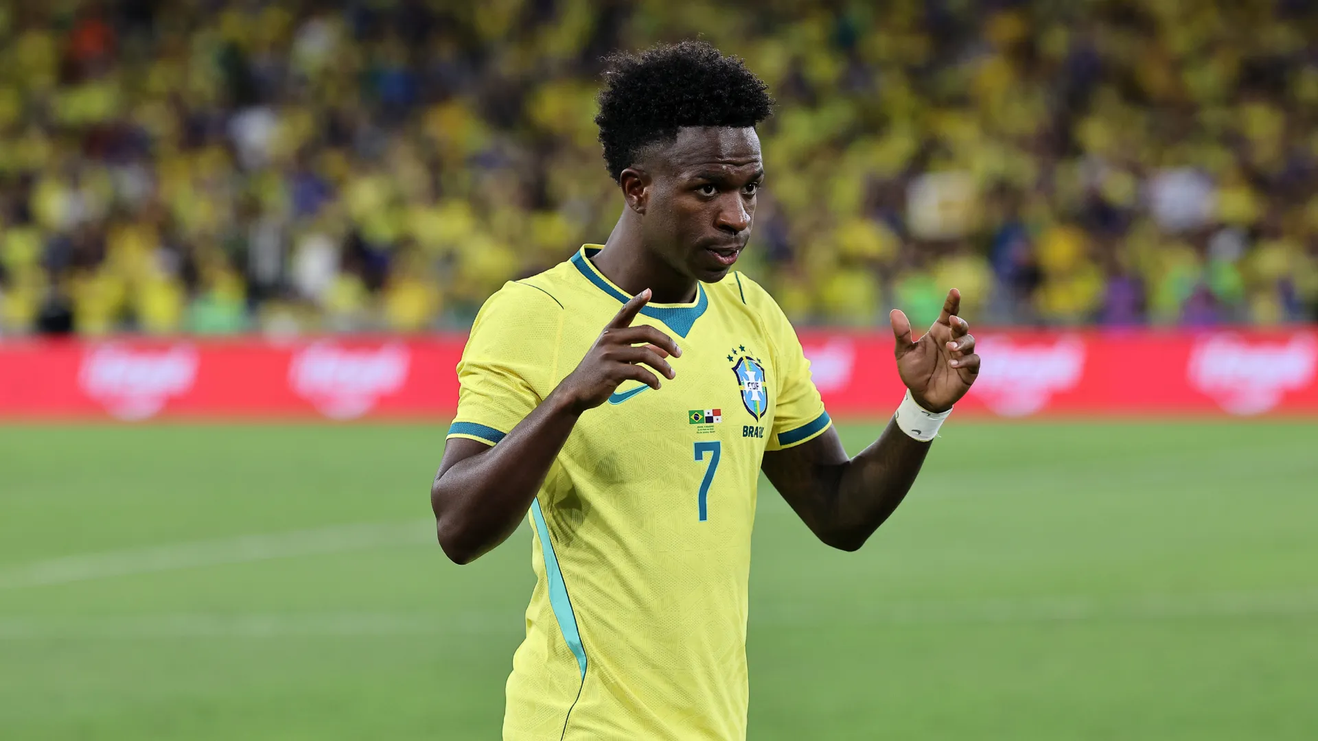 Vini Jr. é a esperança do Brasil contra a Escócia – Foto: Wagner Meier/Getty Images