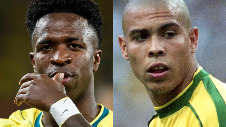 Vini Jr e Ronaldo Fenômeno. Fotos: IMAGO/Latin Sport e IMAGO/Buzzi