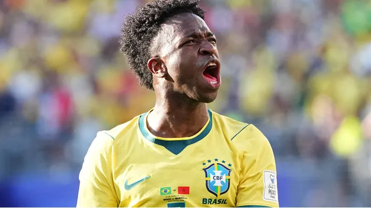 Vinicius Júnior marcou o gol do Brasil na estreia. Foto: Kim Price/IMAGO/ZUMA Press Wire