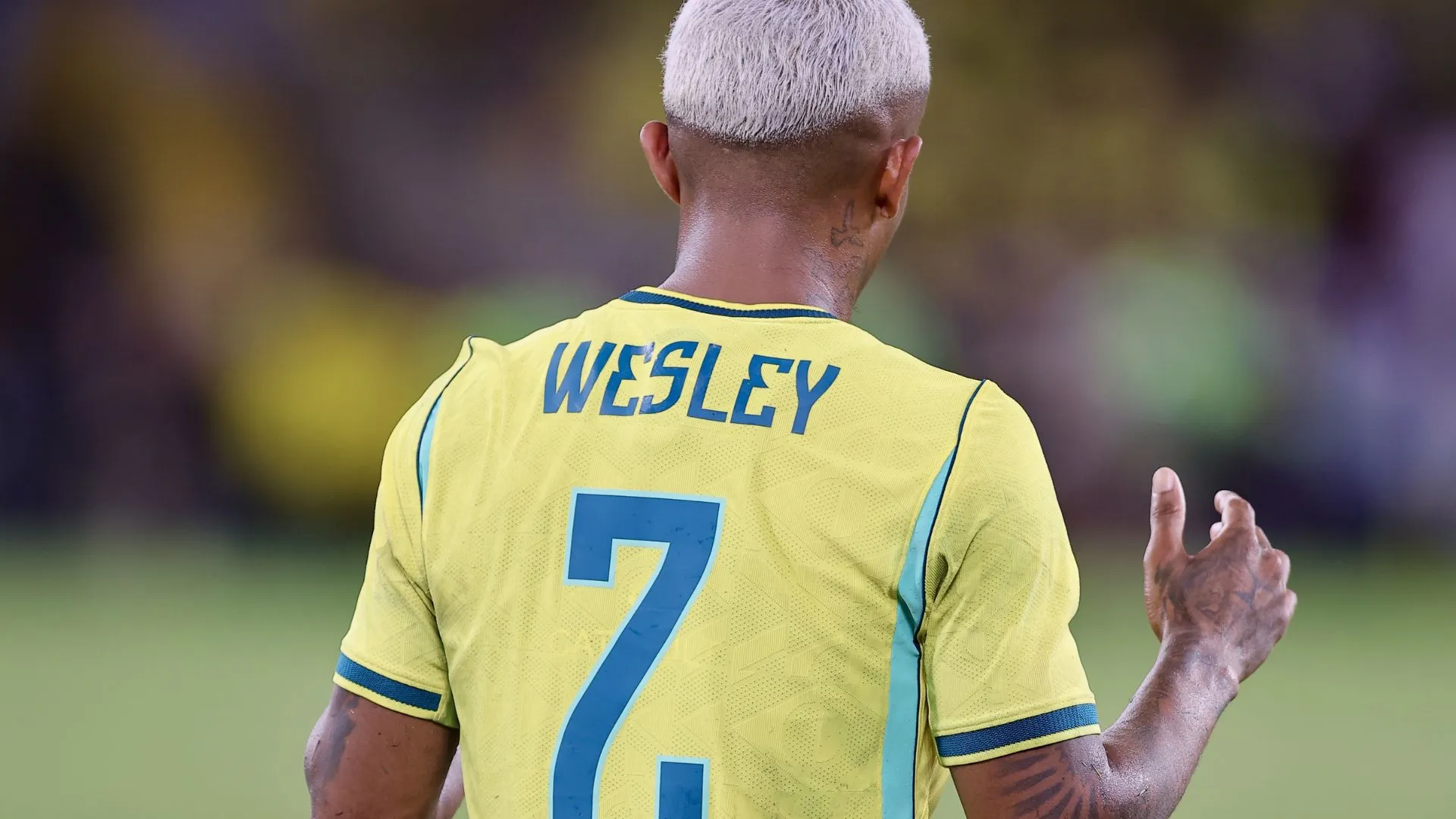 Wesley quebra o silêncio após corte da Copa e manda recado emocionante sobre superação — Foto Baggio RodriguesAGIF