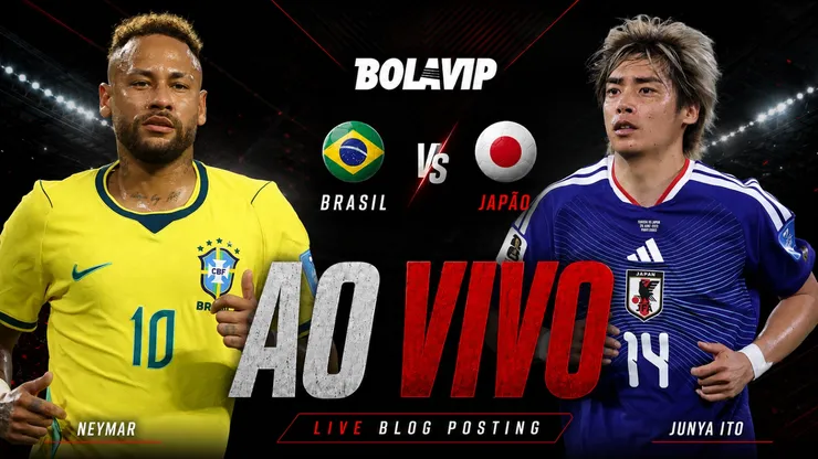 Brasil x Japão é transmitido ao vivo pelo Bolavip Brasil. Foto: Megan Briggs/Getty Images e Luke Hales/Getty Images