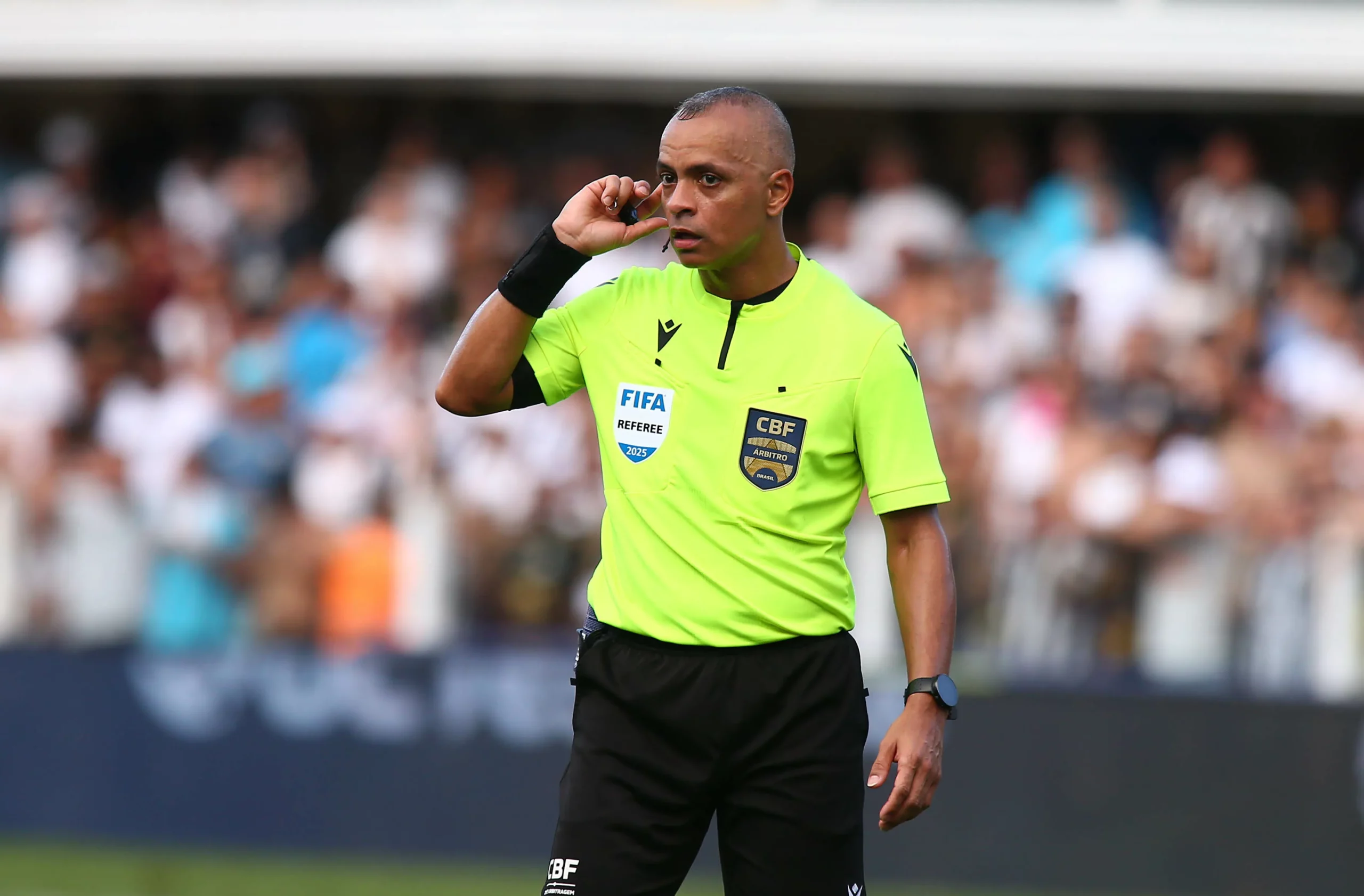 Árbitro estará no 1° da Copa do Mundo de 2026. Foto: Mauricio De Souza/AGIF