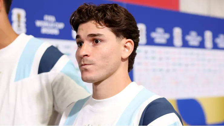 Julián Álvarez, camisa 9 da Argentina, desabafou em zona mista após a vitória sobre a Áustria