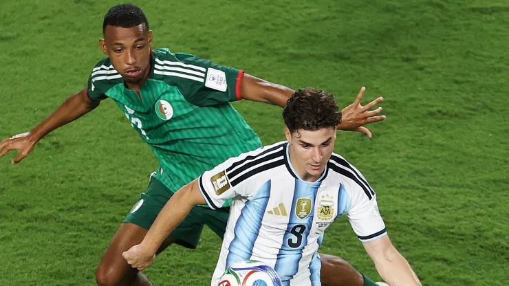Argentina derrotou a Argélia em sua estreia na Copa de 2026 (Photo by Francois Nel)