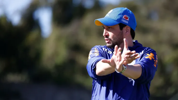 Arthur Elias em treino da Seleção Brasileira - Foto: Luciana Vermell/CBF