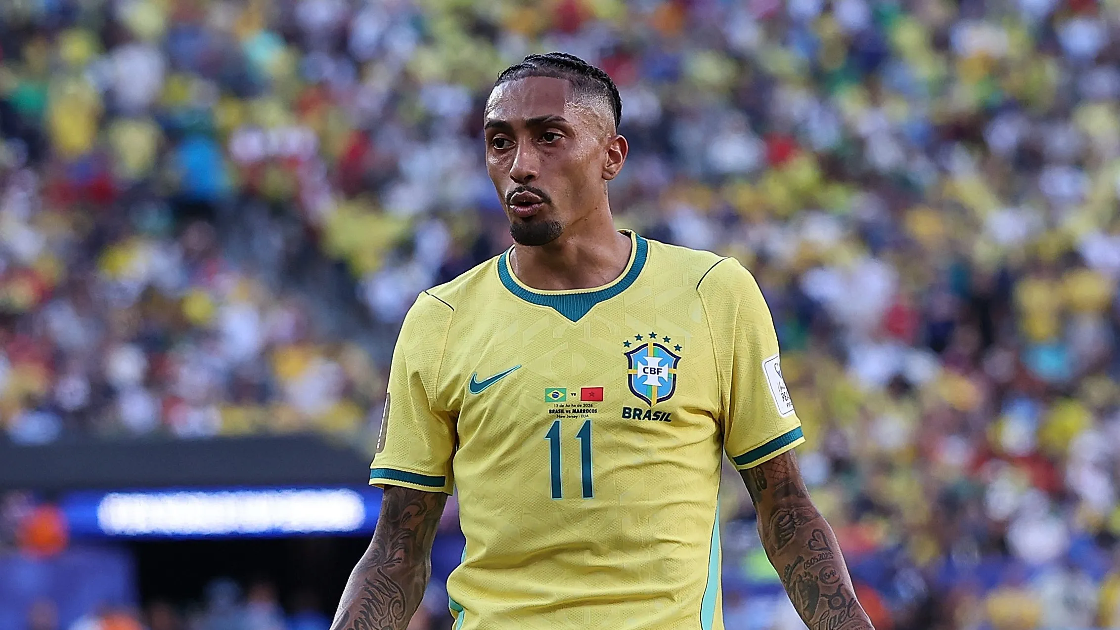 Raphinha – Foto: Kevin C. Cox/Getty Images