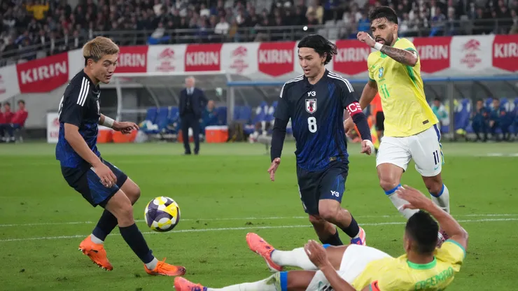 Brasil e Japão em 2025. (Photo by Koji Watanabe/Getty Images)