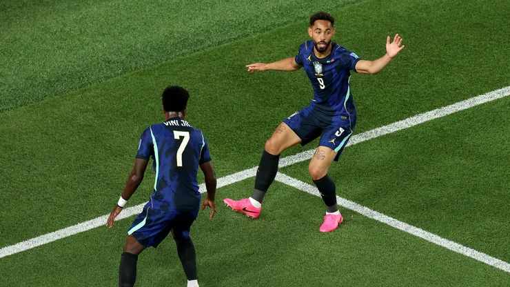 Matheus Cunha e Vini Jr marcaram contra o Haiti