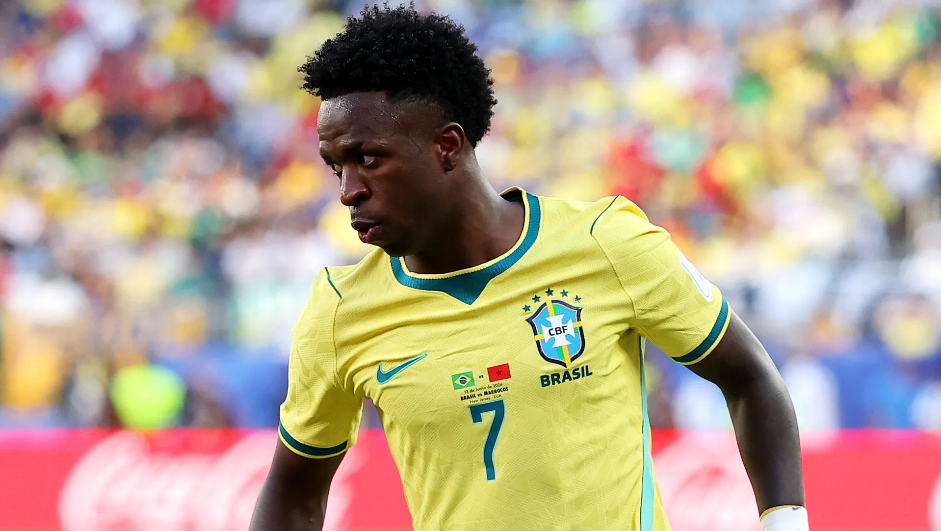 Vinicíus Júnior, da Seleção Brasileira