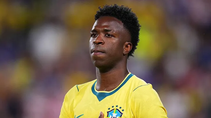 Vinicius Jr é um dos principais nomes no ataque do Brasil. Foto: Rich Storry/Getty Images