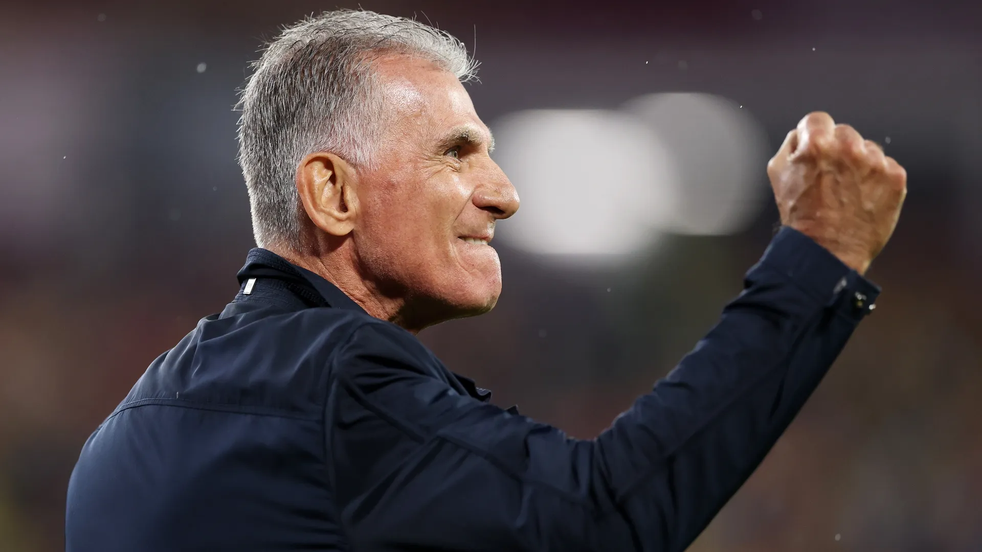 Carlos Queiroz festeja vitória contra o Panamá – Foto: Darrian Traynor/Getty Images