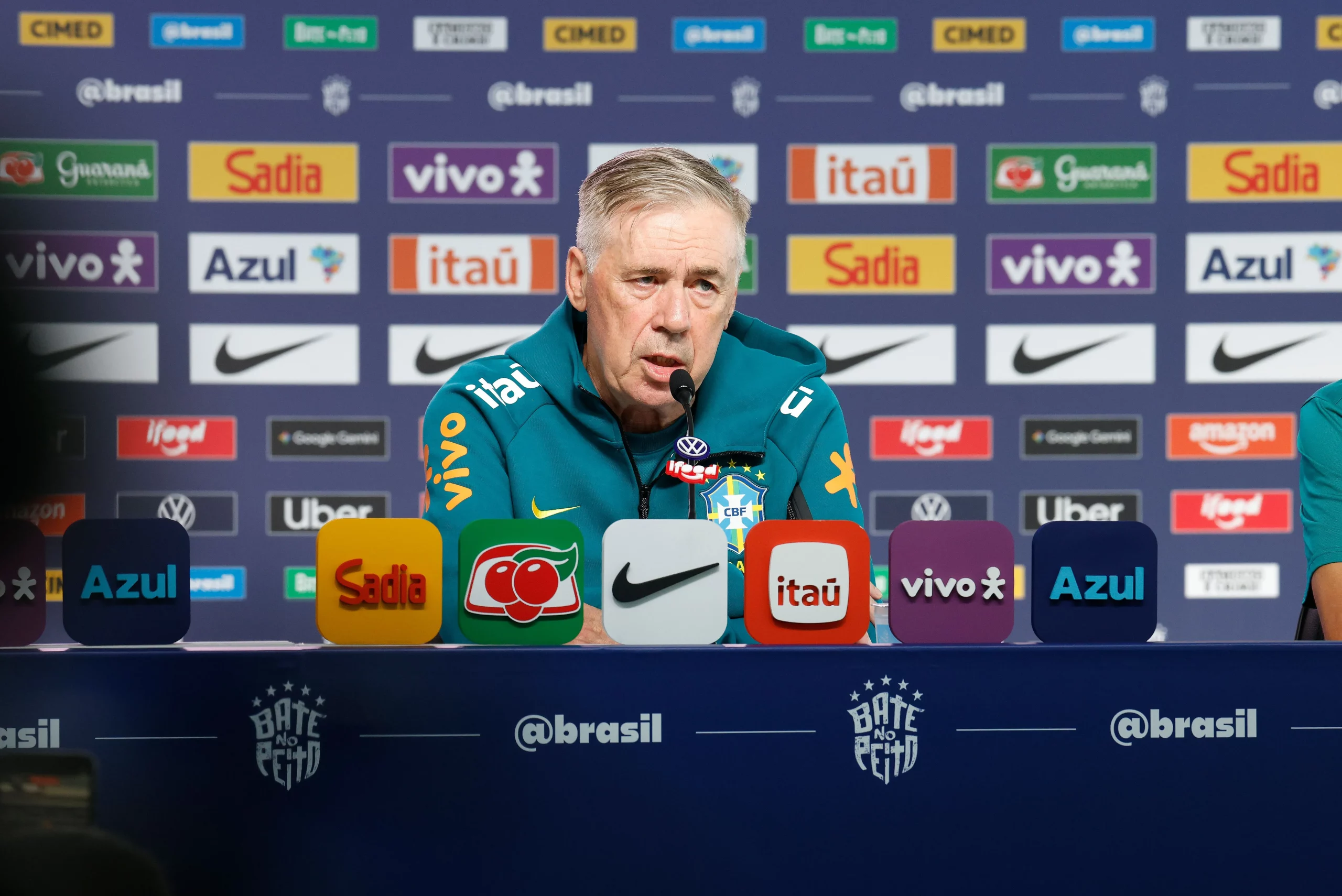 Ancelotti deve dar minutos para quem não enfrentou o Panamá – Foto: Rafael Ribeiro/CBF