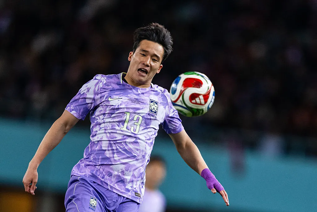 Camisa reserva da Coreia do Sul. Foto: Christian Bruna/Getty Images