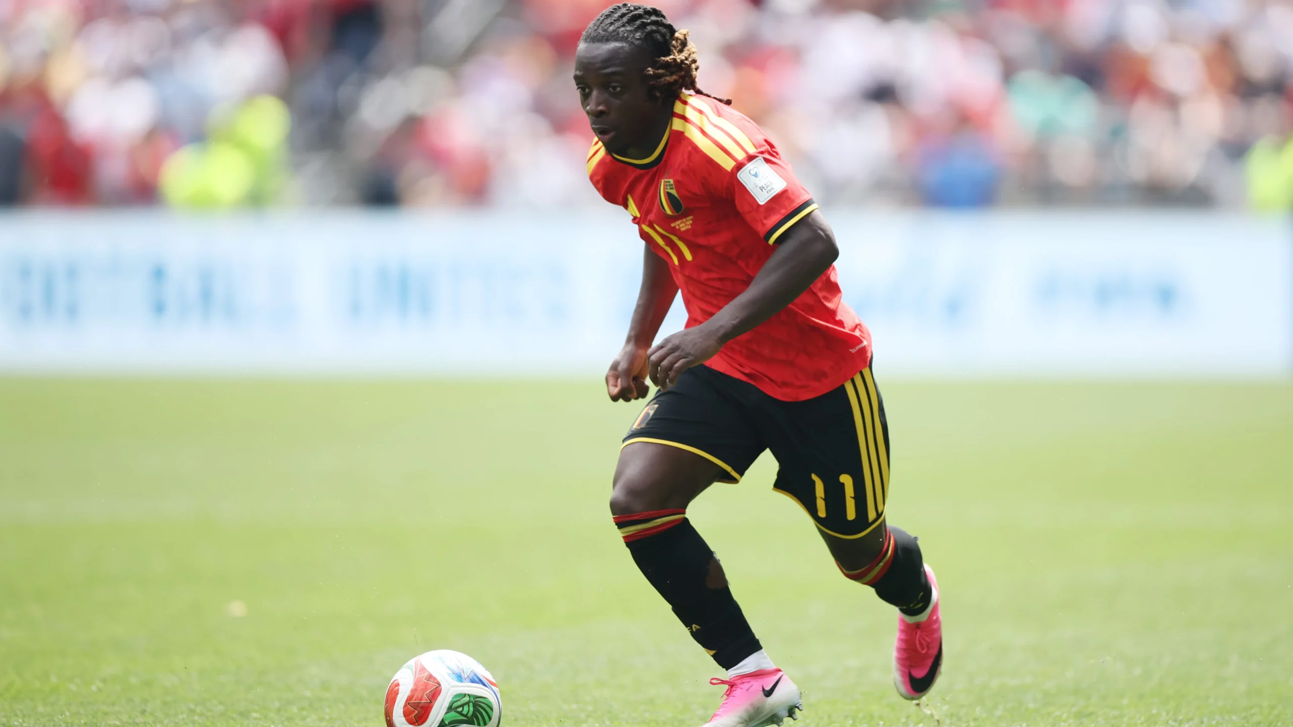 Doku é uma das principais armas ofensivas da Bélgica. (Photo by Alex Grimm/Getty Images)