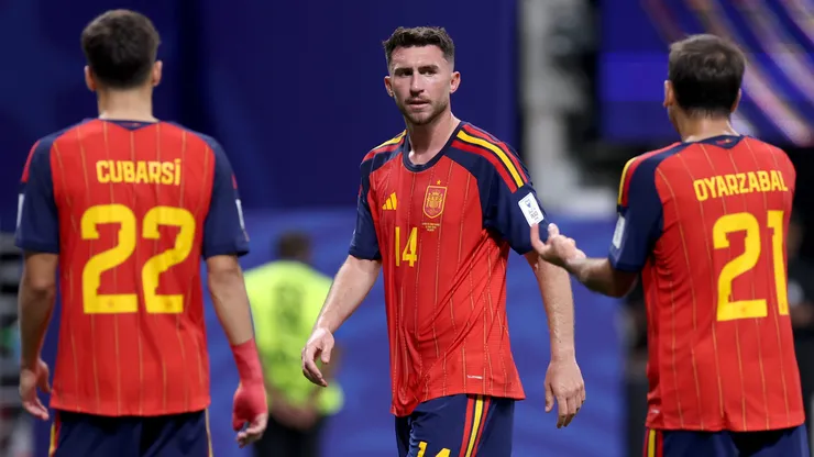 Espanha na Copa. (Photo by Mattia Ozbot/Getty Images)