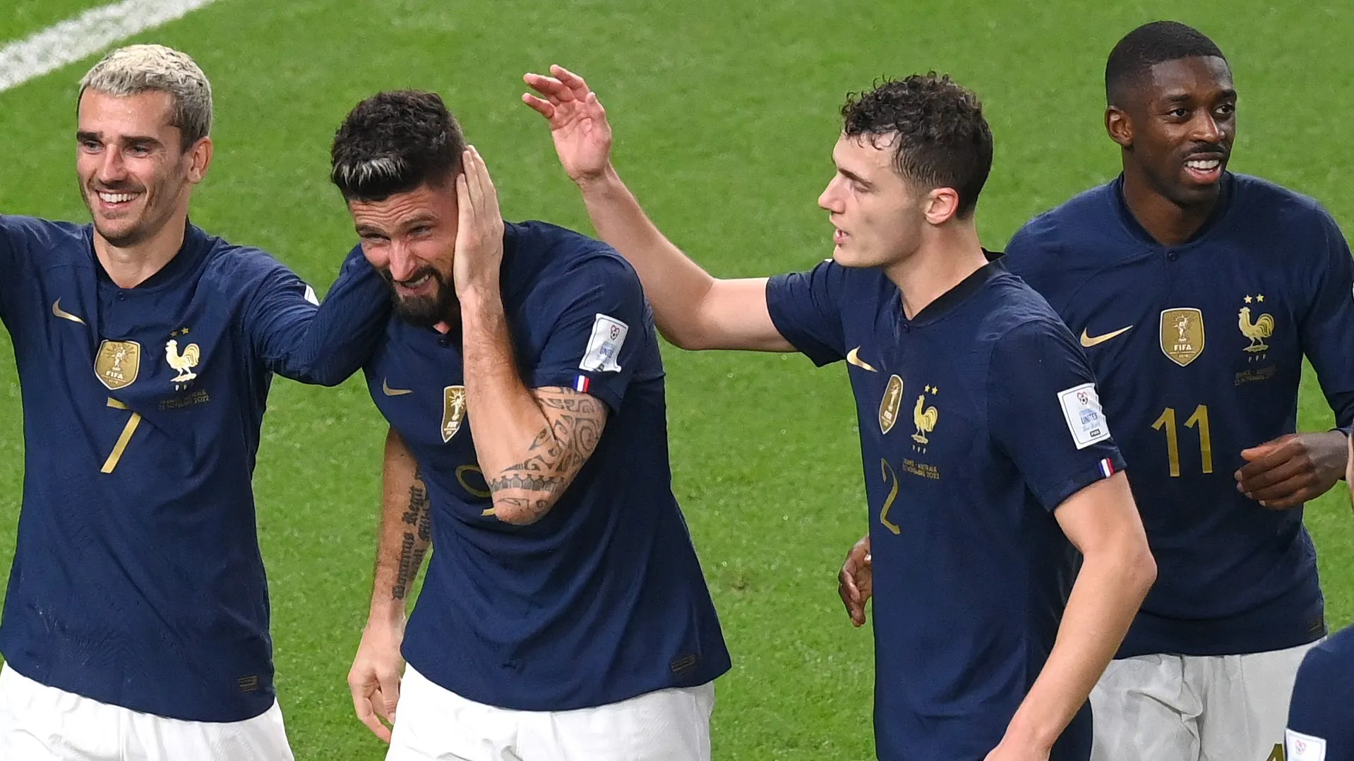 Jogadores da França