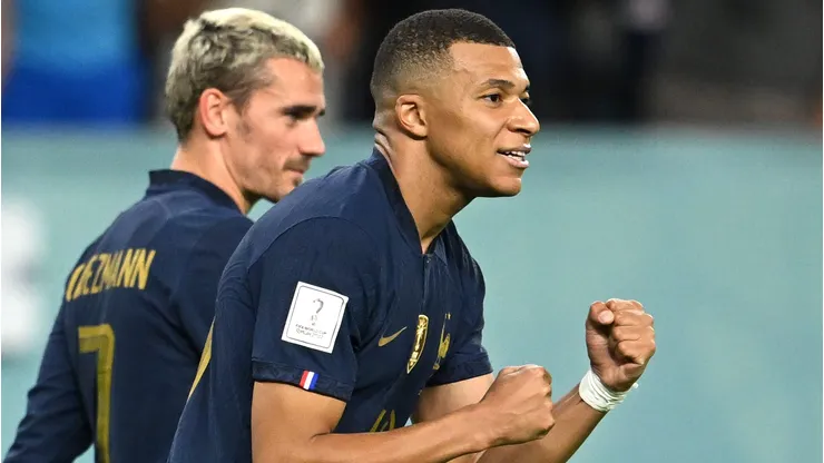 Mbappé brilhou na última estreia da França na Copa do Mundo (Photo by Clive Mason)
