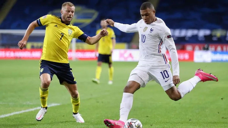 França x Suécia se enfrentam pela Copa do Mundo. Foto: Linnea Rheborg/Getty Images