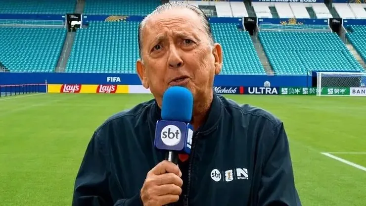Narrador deu a sua opinião - Foto: Reprodução/SBT.