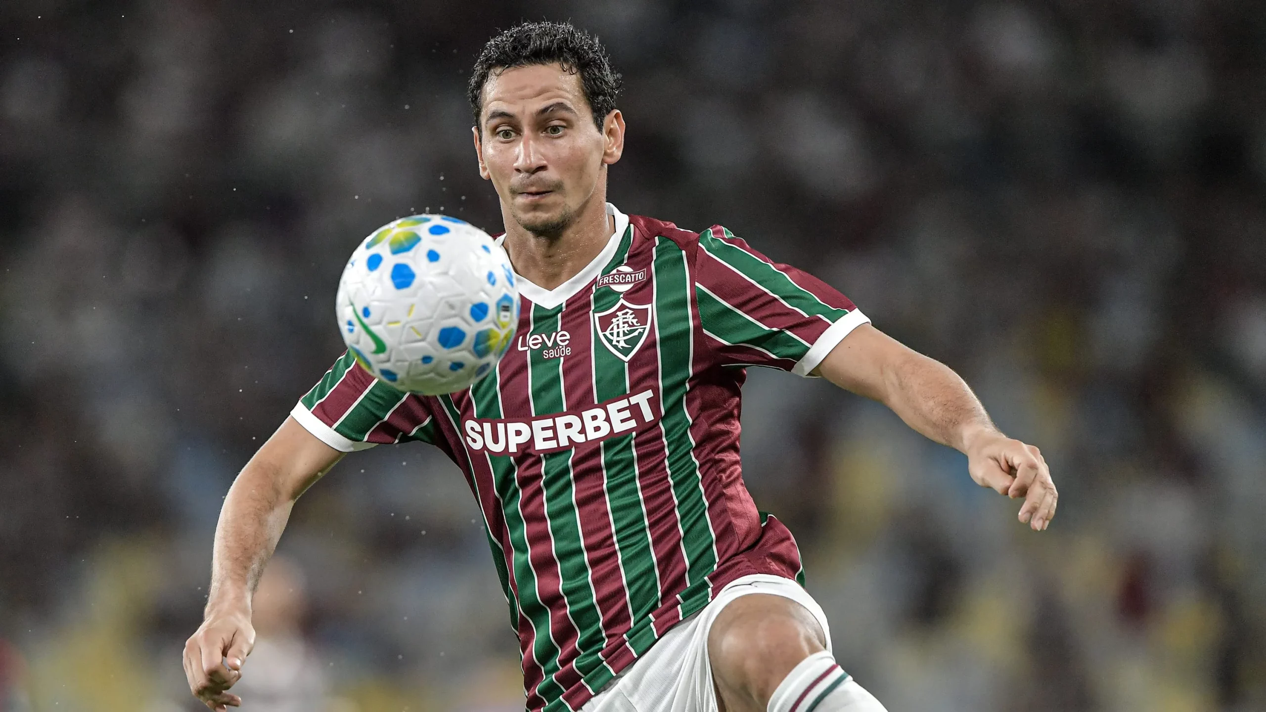 Ganso jogador do Fluminense durante partida contra o Flamengo no estadio Maracana pelo campeonato Brasileiro A 2026. Foto: Thiago Ribeiro/AGIF