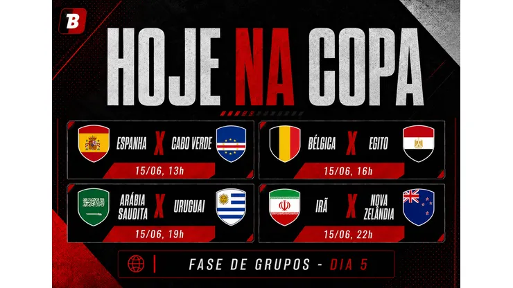 Confira tudo no Hoje na Copa