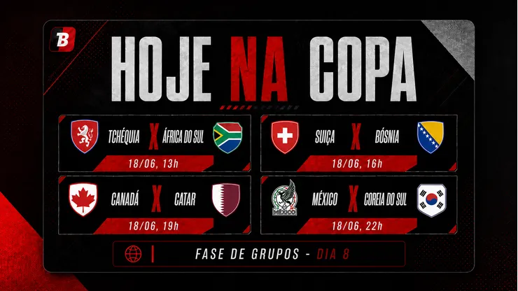 Hoje na Copa: veja os jogos do dia