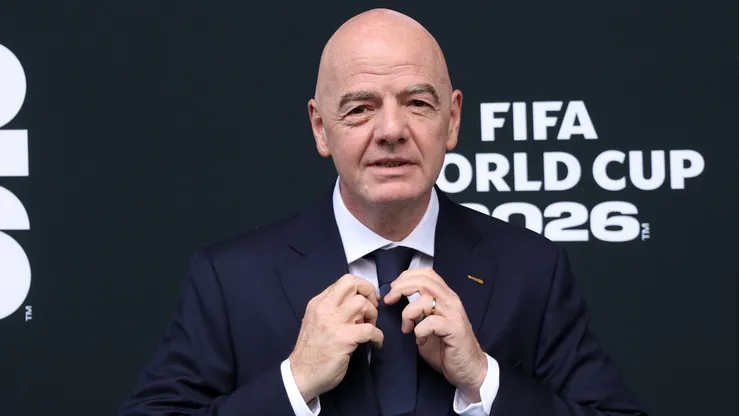 Gianni Infantino, Presidente da FIFA. (Photo by Angel Delgado/Getty Images)