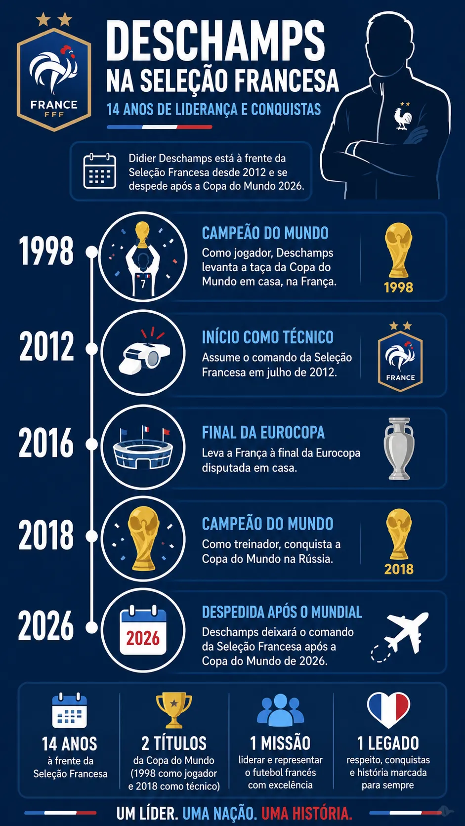 Infográfico Deschamps