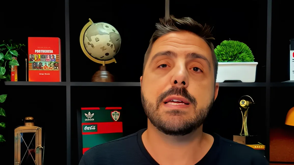 Foto: Reprodução/YouTube – Jorge Nicola apura notícias e atacante foi sugerido ao Flamengo.