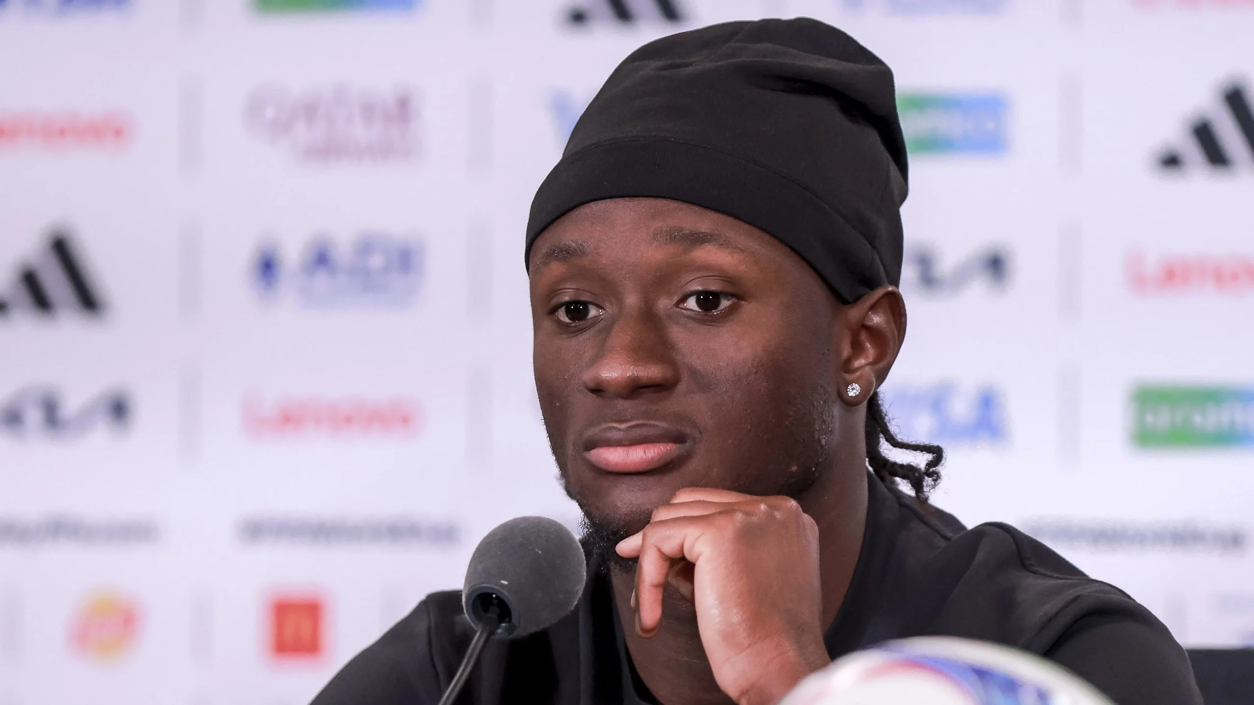 Ismael Koné em entrevista. (Photo by Elizabeth Ruiz Ruiz/Getty Images)