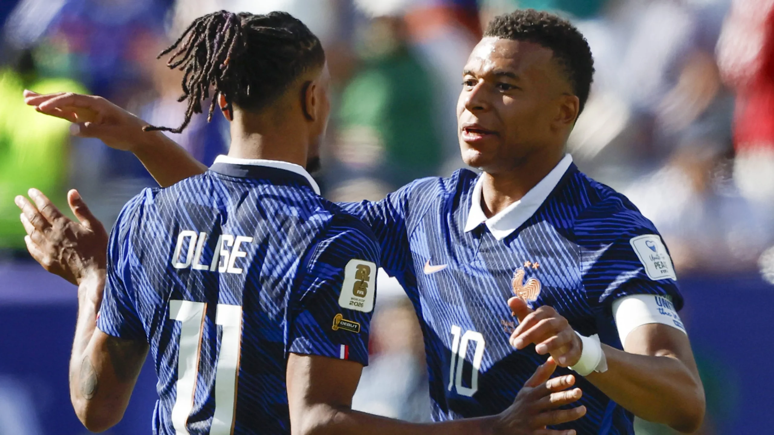Mbappé e Olise - Foto: IMAGO/UPI Photo.