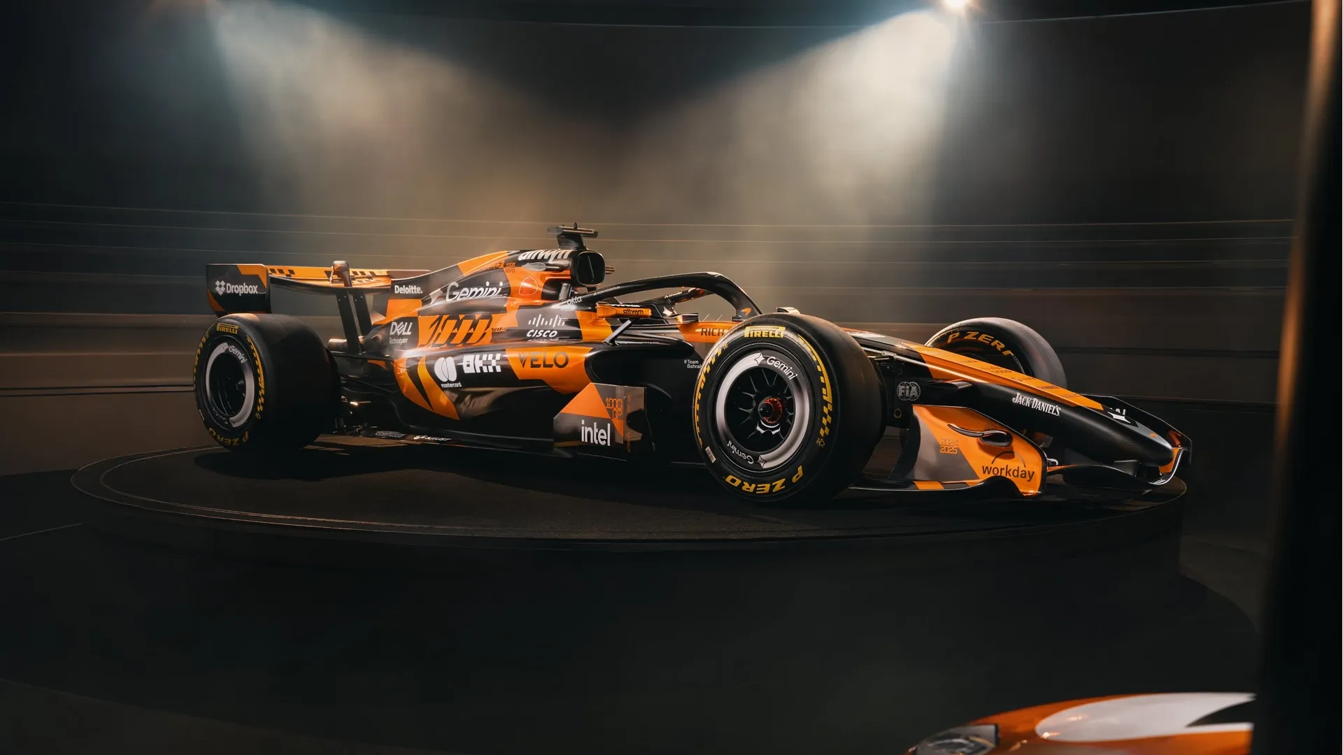 Pintura da McLaren no GP de Mônaco 2026 – Foto: X @McLarenF1