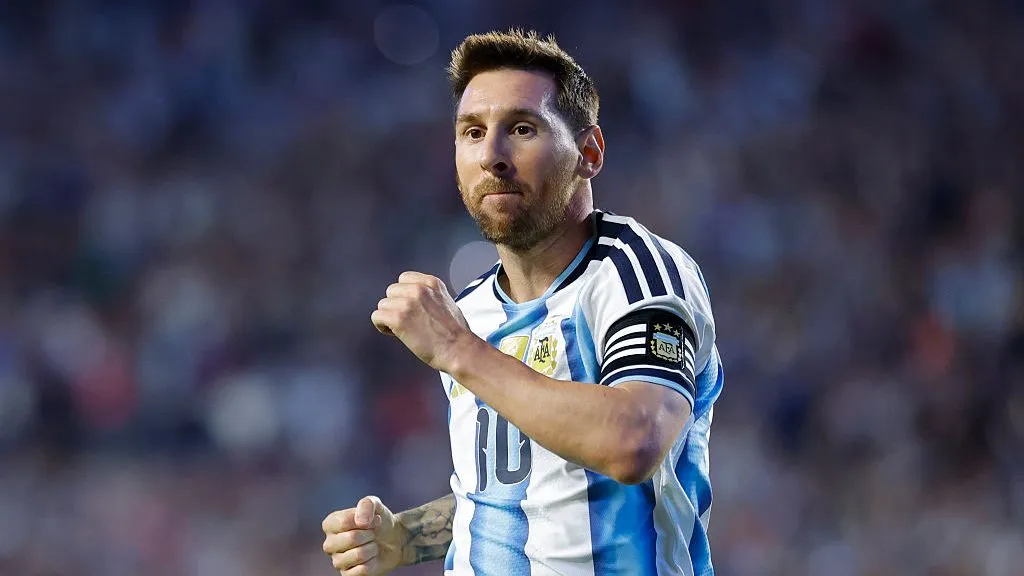 Messi é o artilheiro da Argentina neste ciclo de preparação para a Copa 2026. Foto: Todd Kirkland/Getty Images