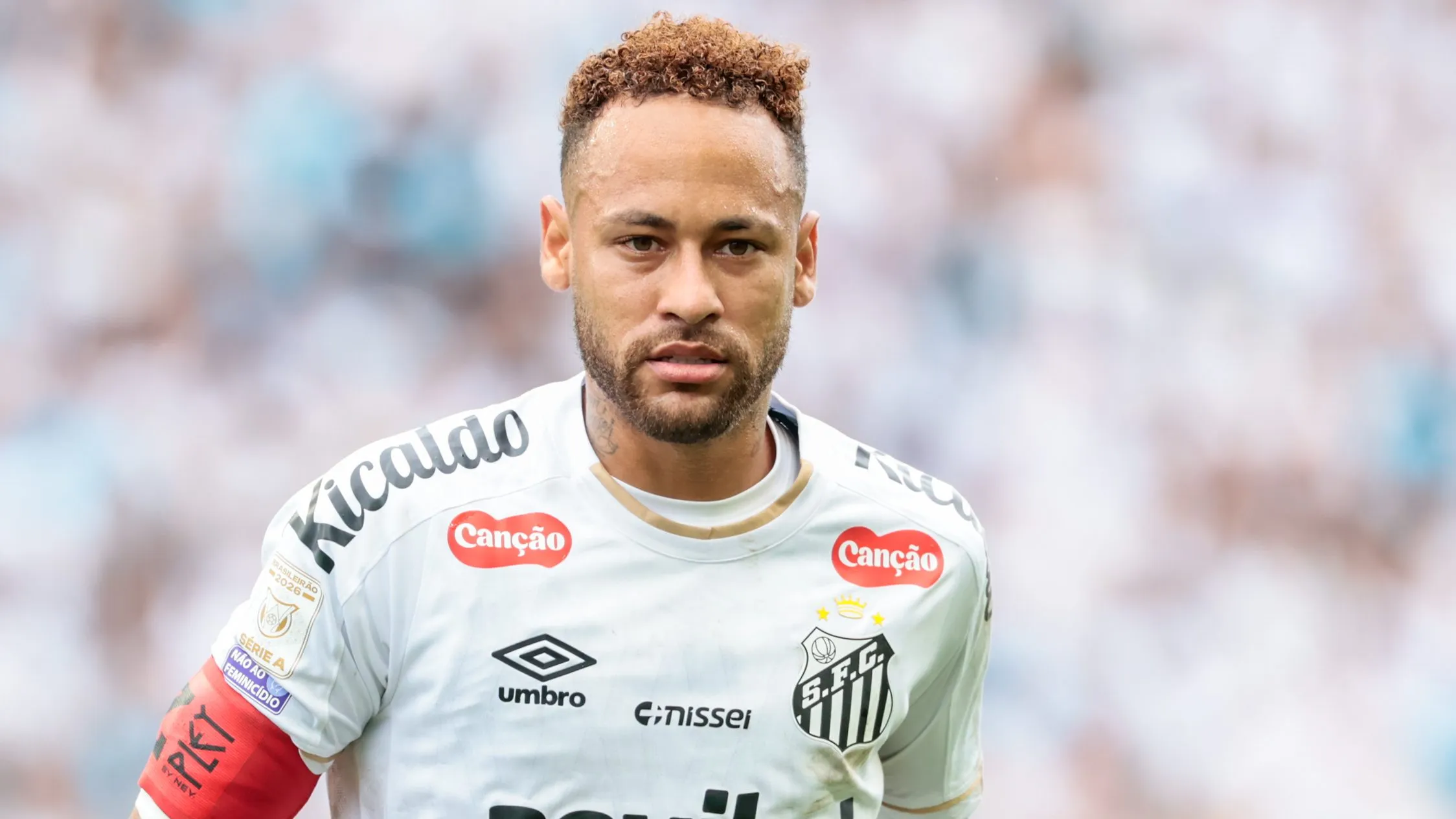 Neymar no Santos. Foto: Marcello Zambrana/AGIF