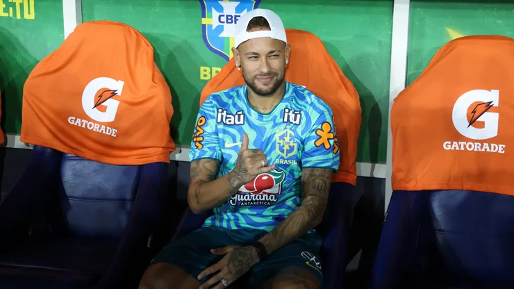 Neymar está fora do jogo com o Haiti
