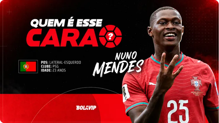 Nuno Mendes foi um dos destaques da goleada de Portugal