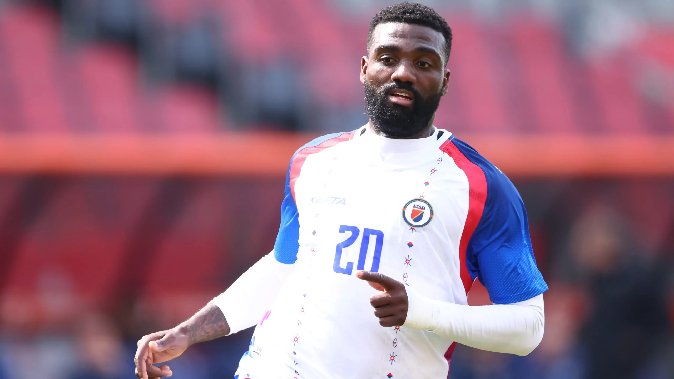 Pierrot é um dos goleadores do Haiti.  (Photo by Vaughn Ridley/Getty Images)