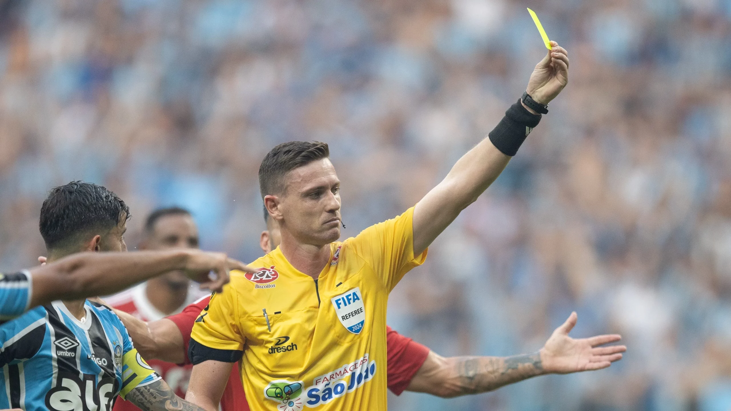 Ramon Abatti Abel durante partida entre Gremio e Internacional no estadio Arena do Gremio pelo campeonato Gaucho 2025. Foto: Liamara Polli/AGIF
