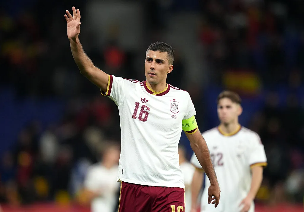 Rodri. Foto: Alex Caparros/Getty Images